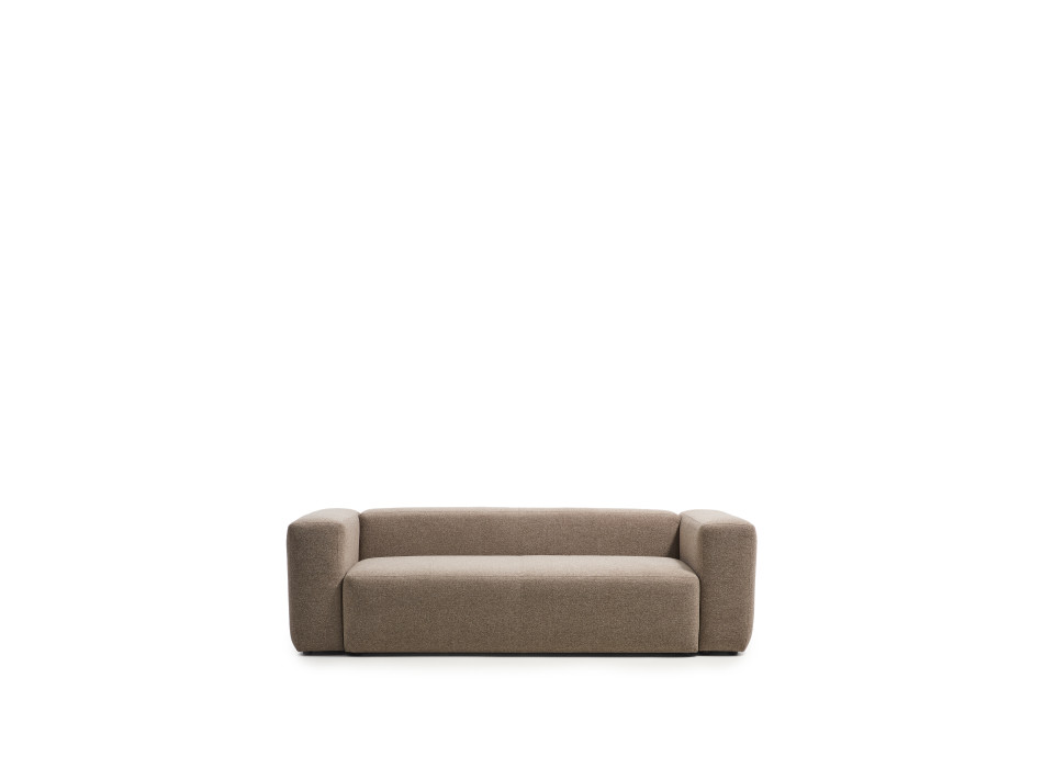 Blok 3-sits chenillesoffa