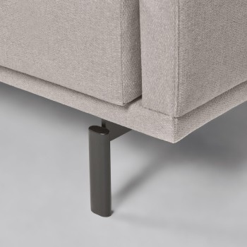 Galene 3-sits beige soffa 214 cm