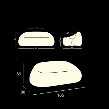GUMBOLLSOFFA PLUS MED LJUSKIT