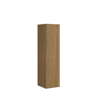 Isoka Elements - Isoka vertikal väggskåp B.40 H.153.6 D.39.2 vänster-höger Naturlig ek
