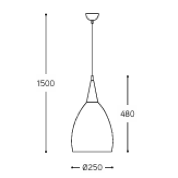 Kappadokien-lampa DAC2 ALDO BERNARDI