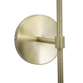 GLAMIG DUBBEL VÄGGLAMPA