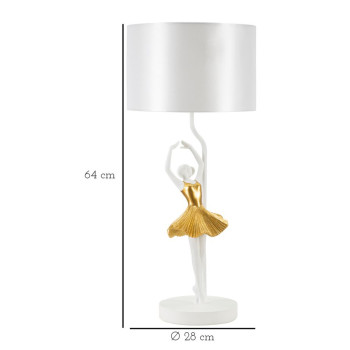 BALLERINA BORDLAMPA