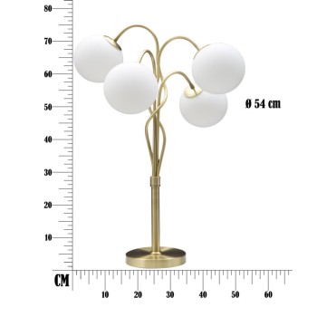 GLAMY BORDLAMPA MED 4 LJUS