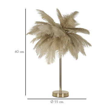 CAMEL PALM BORDLAMPA