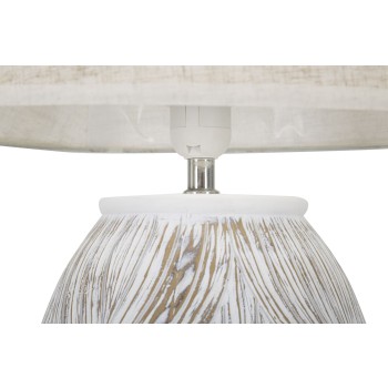 ATHENS OVAL BORDLAMPA I HARTS