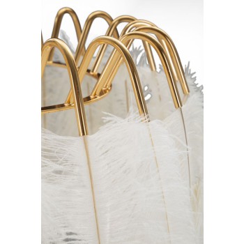 Fjäderstativ golvlampa