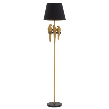 GOLVLAMPA MED PAPEGÖJA