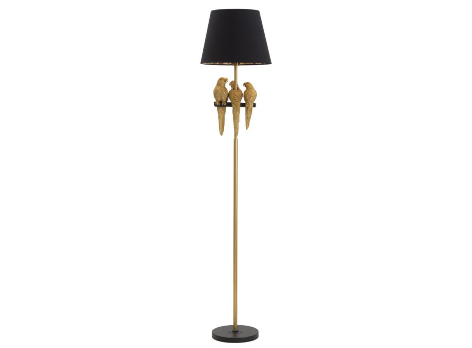 GOLVLAMPA MED PAPEGÖJA