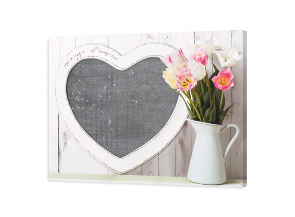 Svart tavla MESSAGE D'AMOUR G3660 PINTDECOR