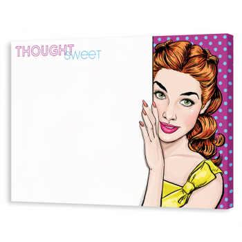 THOUGHT SWEET G2400 PINTDECOR svart tavla