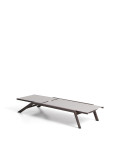 Capraia stapelbar solsäng i aluminium