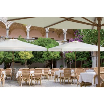 Palladio Teleskopiskt 4x4 m C4040 PAT Scolaro Paraply