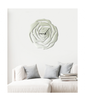 DEMETRA elfenbensfärgad klocka P5160 Pintdecor