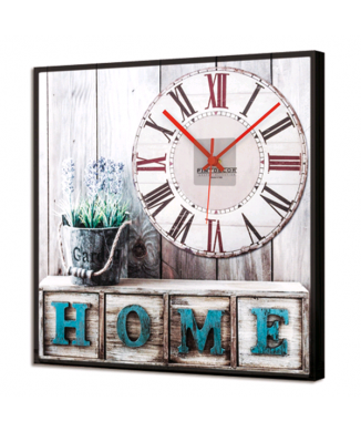 LUMINOSO HOME SWEET HOME-klocka GL3518 PINTDECOR