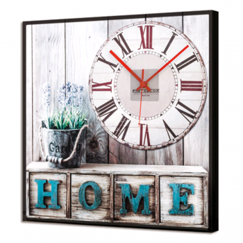 LUMINOSO HOME SWEET HOME-klocka GL3518 PINTDECOR