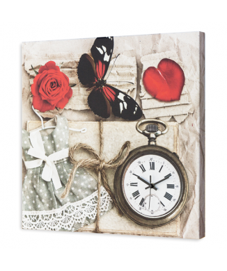 ROMANTIC G2428 PINTDECOR-klocka