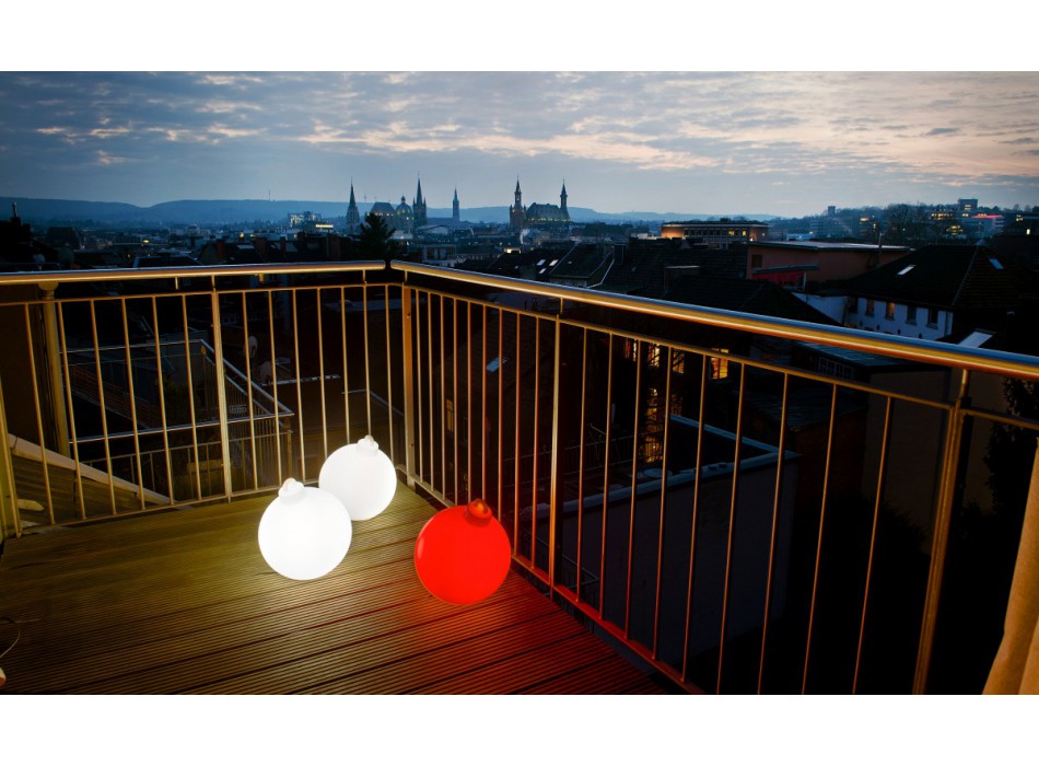 33 cm 32374W Lysande julkula med 8 årstiders design