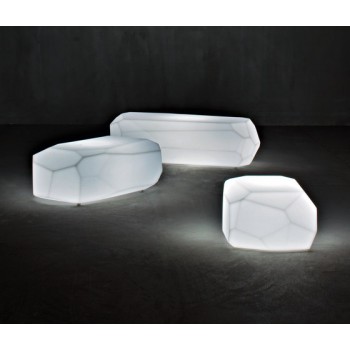 METEOR MEDIUM BÄNK MED SERRALUNGA-LAMPA