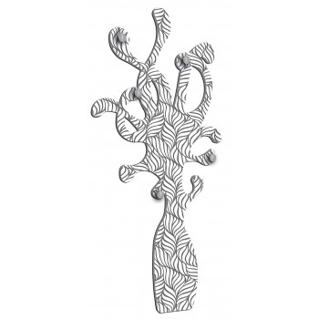 BLÄCKFISK kronblad vit & vit P2478A Pintdecor