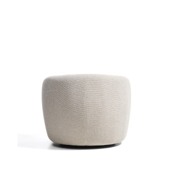Odenia vridbar fåtölj i micro bouclé