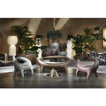 KROKO LACKAD Slide loungestol