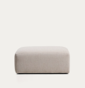 Blokpuff i beige chenille 90x104 cm FSC Mix Credit
