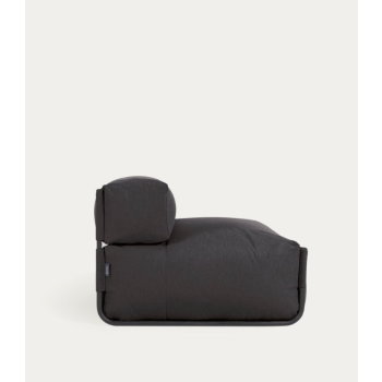 100 % utomhus fyrkantig modulär ryggstödssoffa