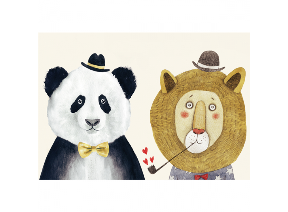 BIBO OCH BUBU målning G3380 PINTDECOR