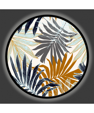 LJUSANDE MÅLNING LJUS MELLAN LÖVEN GLT6712 PINTDECOR