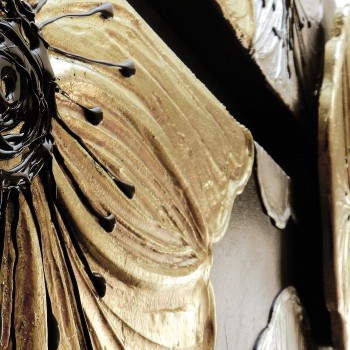 PETUNIA GULD MÅLNING P3886 PINTDECOR