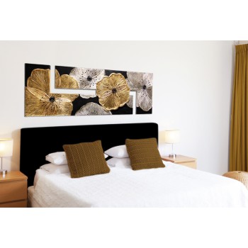 PETUNIA GULD MÅLNING P3886 PINTDECOR