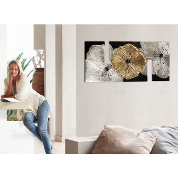 PETUNIA GULD MÅLNING P4078 PINTDECOR