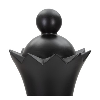 SVART OCH GULD DROTTNING