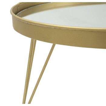 S/VÄSKA GLAM GULD/SPEGEL