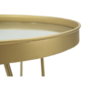 S/VÄSKA GLAM GULD/SPEGEL