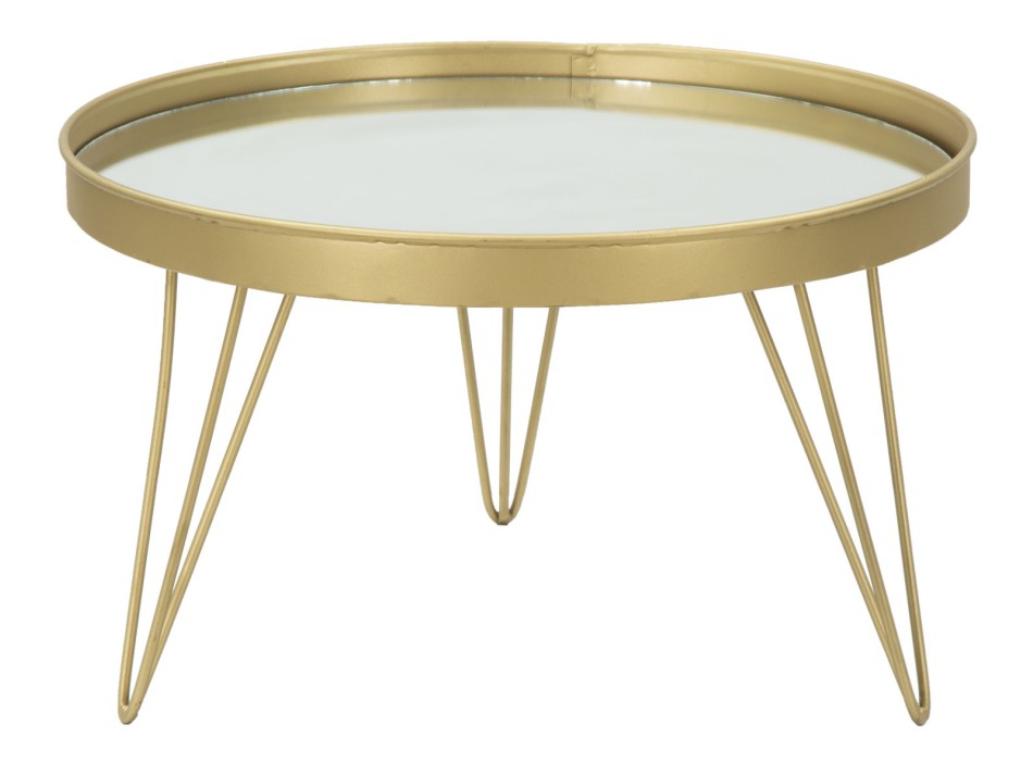 S/VÄSKA GLAM GULD/SPEGEL