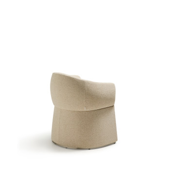 Bosca-stol i beige chenille