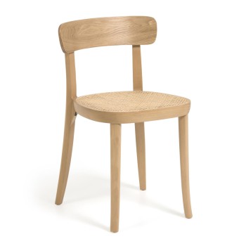 Romersk stol i bokträfinish