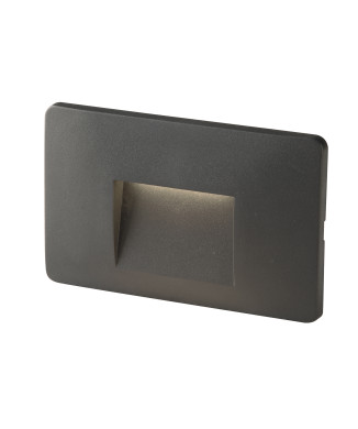 BREEN ANTRACIT LED INFÄLLD STEGLAMPA 3W 290LM CCT IP65 13X1X8,5CM