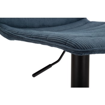 HÖG MARINBLÅ BARSTOL