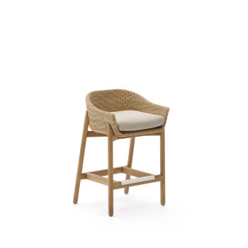 Galea pall i massiv teak och konstrotting, 75 cm FSC 100%