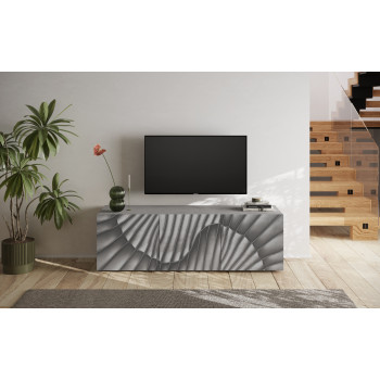 SNAKE-TV-bänk med 3 dörrar