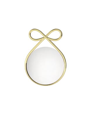 QEEBOO Ribbonspegel med metallfinish
