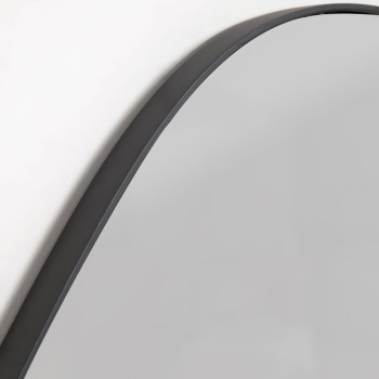 Anera spegel i svart metall 84 x 108,5 cm
