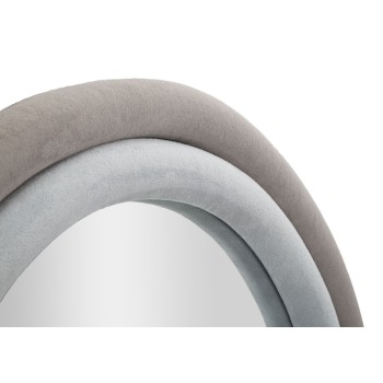 ANTONY TYST SPEGEL GRÅ SAMMETS/MIX