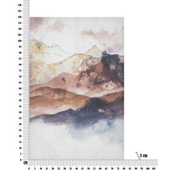 BRUNT BERGMÅLAT TRYCK