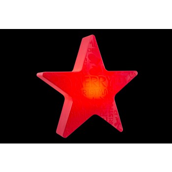 Ljus stjärna God Jul 60 cm 32493W 8 årstidsdesign