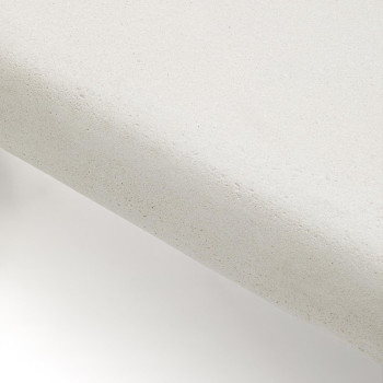 Labra soffbord i betong och akaciaträ, 80 x 80 cm