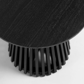 Jeanette soffbord Ø 50 cm svart